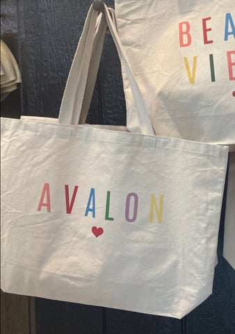 Avalon Colorful Tote Bags