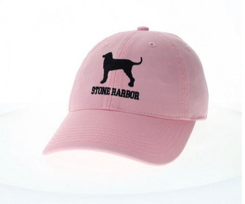 Kids Pink Dog Stone Harbor Hat