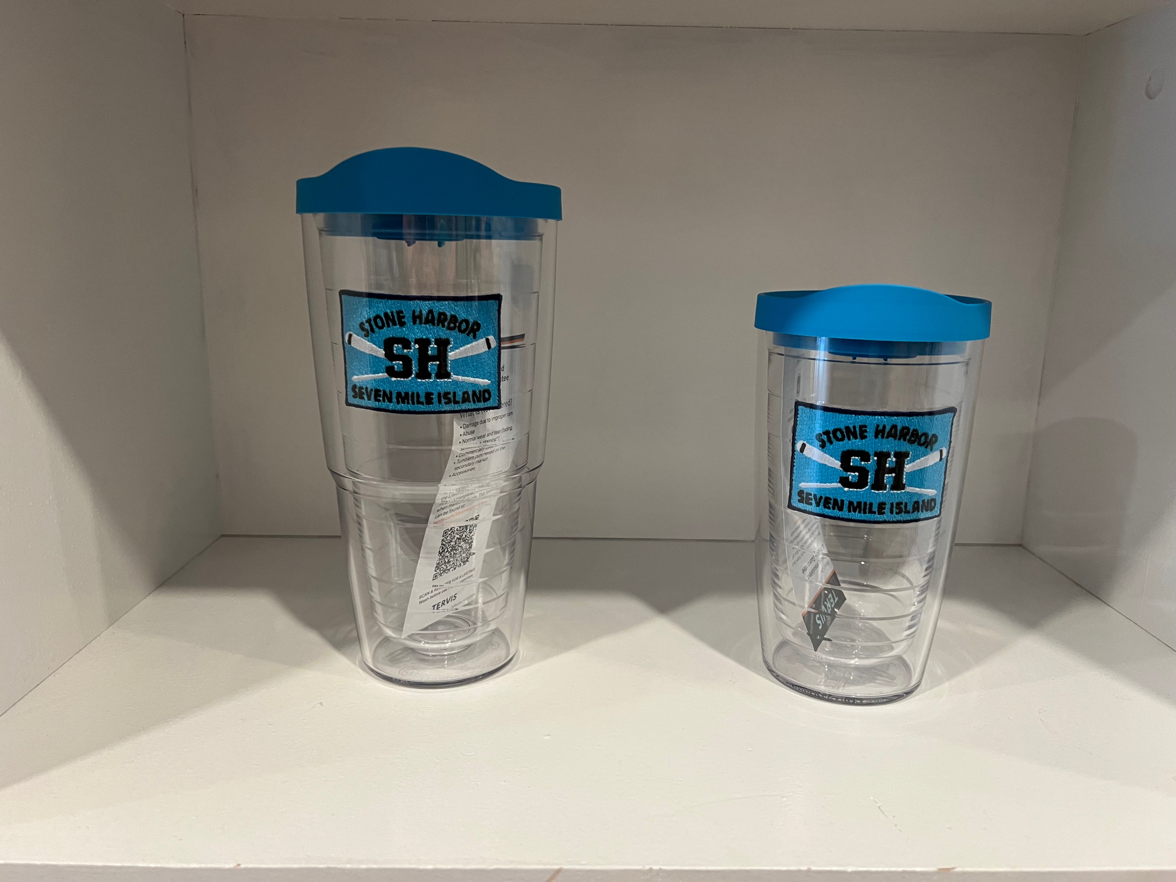 Tervis Stone Harbor Oars 16 ounce Tumbler with lid