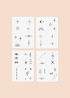 Celestial Temporary Tattoo Pack