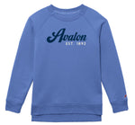 Women's Avalon Script 1991 Crew - Power Blue