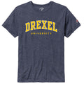 Unisex Drexel Collegiate Tee - Heather Navy