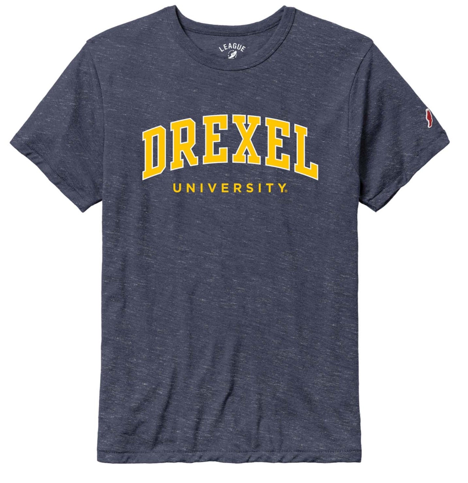 Unisex Drexel Collegiate Tee - Heather Navy