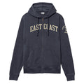 Mens East Coast Arch Hood - Heather Navy