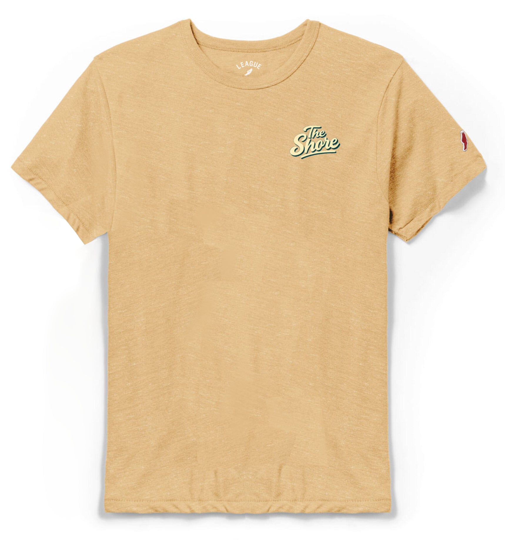 Mens Victory Falls Tee - Heather Varsity Gold