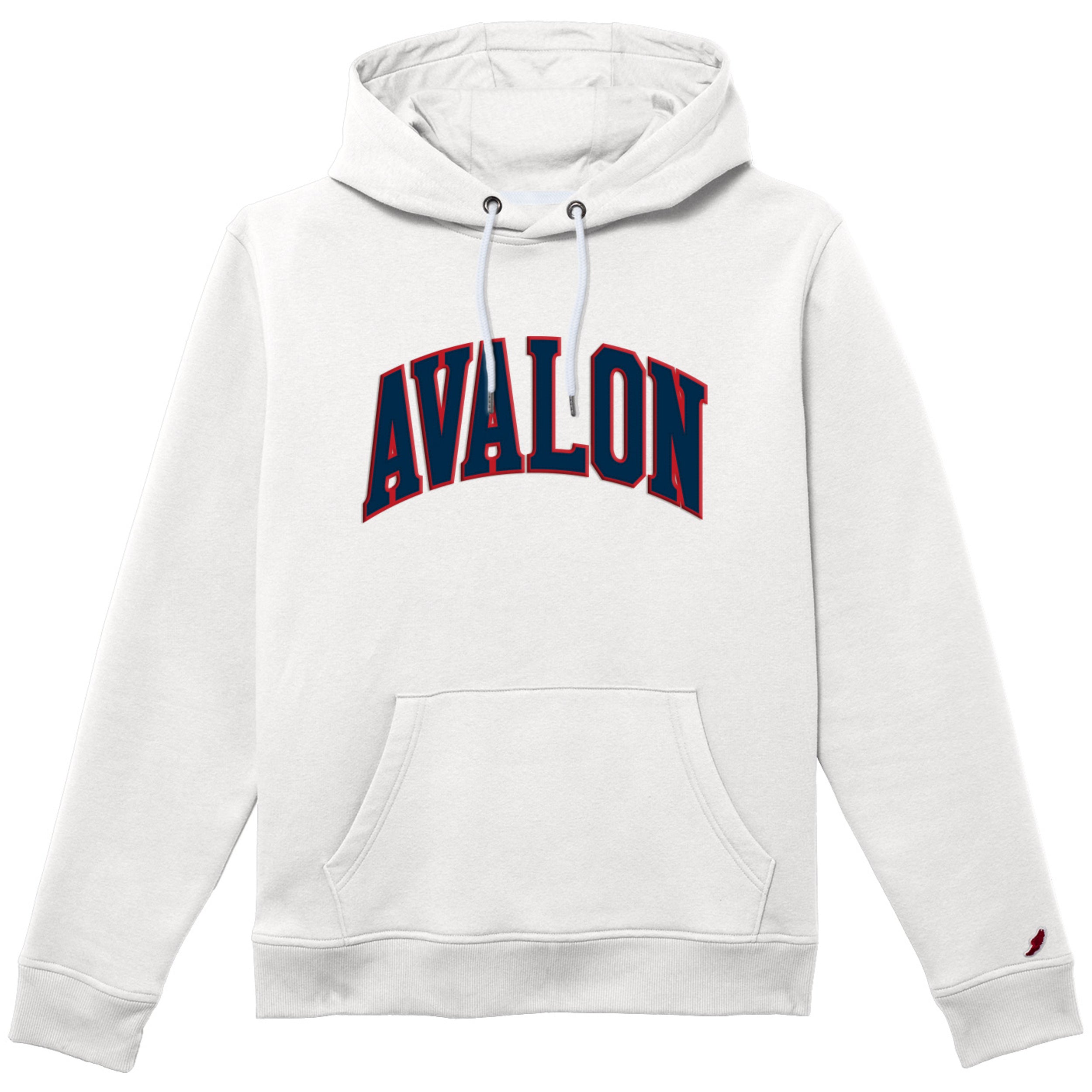Mens Avalon New Arch Hood - White