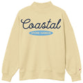 Womens Stone Harbor Coastal Diana Mock Neck - Popcorn