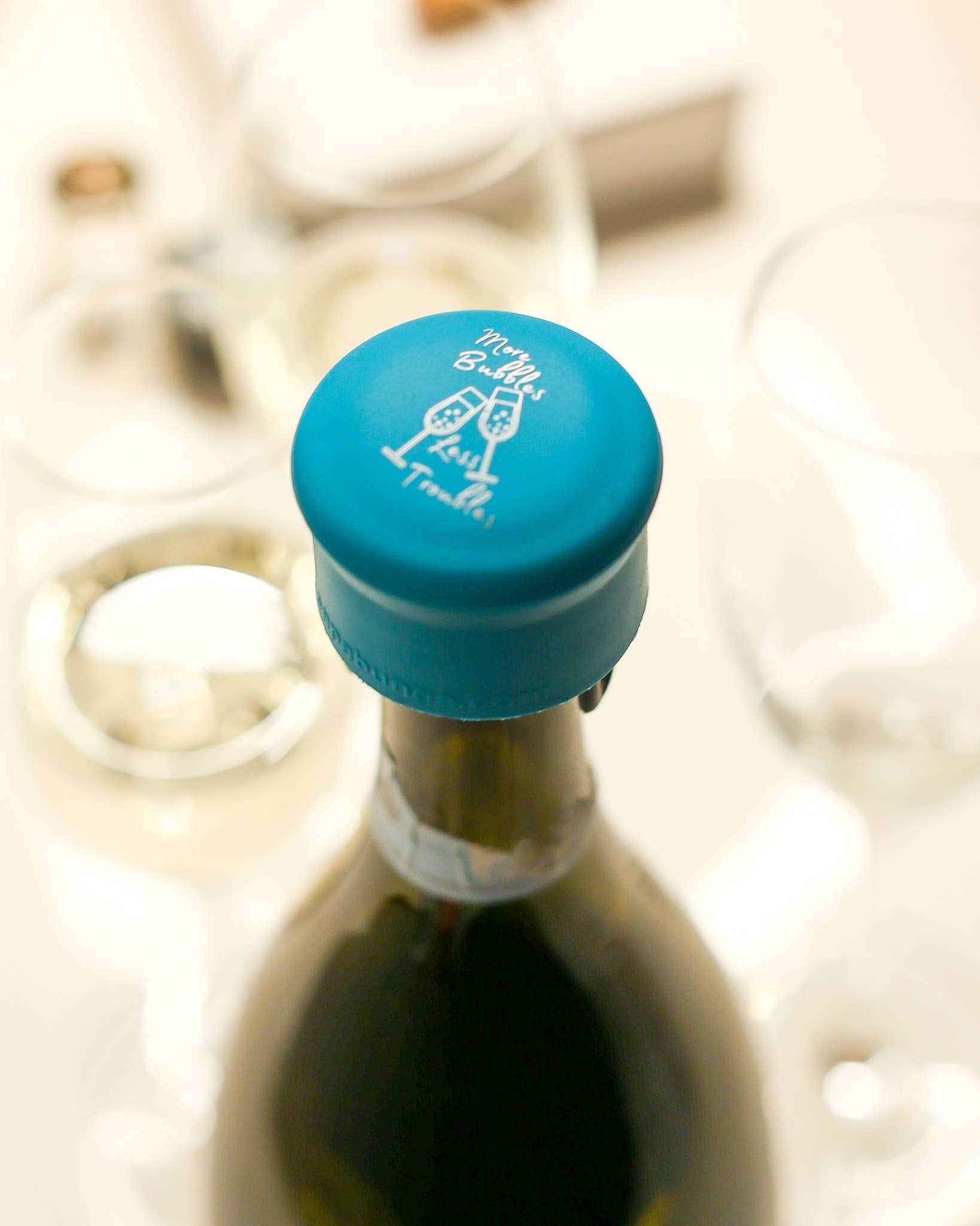 CapaBubbles® | Mo Bubbles Less Troubles | Champagne Stopper