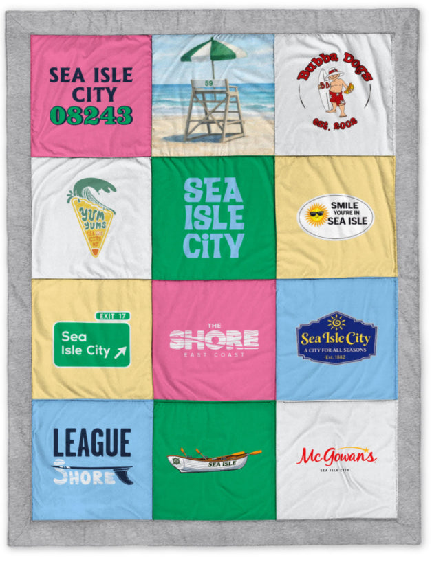 Sea Isle City Blanket 2026 **coming soon** PRESALE (Scheduled to arrive mid June)