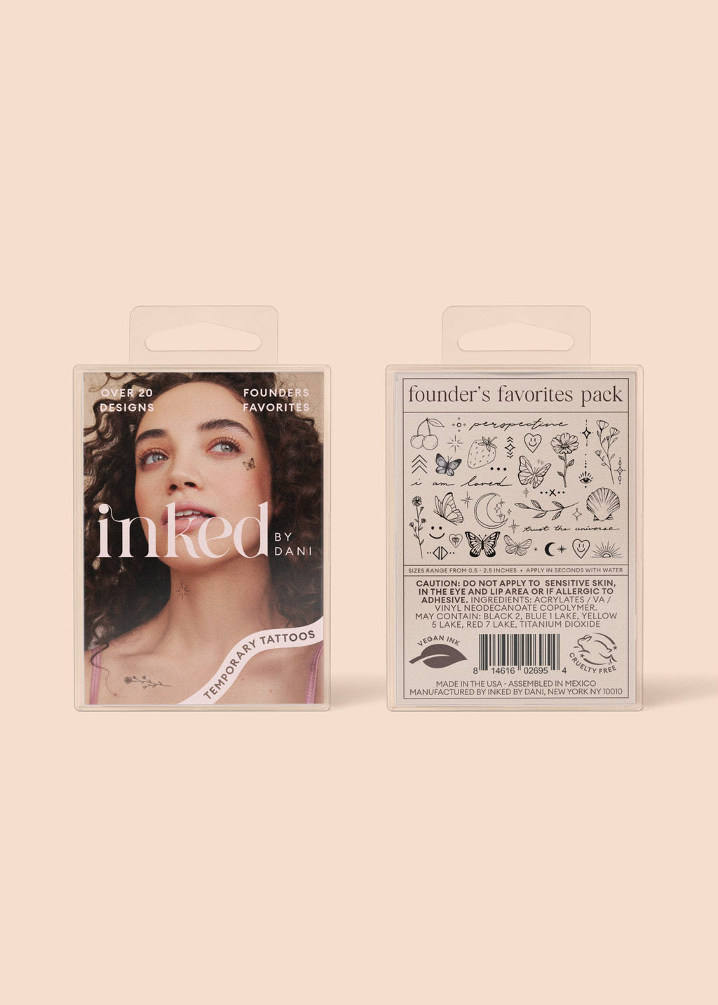 Founders Favorites Temporary Tattoo Pack