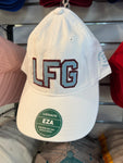 LFG hat white (Stone Harbor est. Avalon on side)