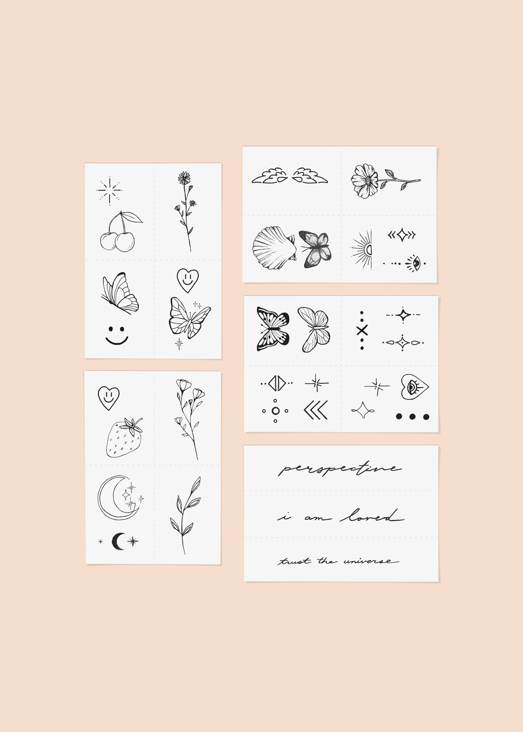 Founders Favorites Temporary Tattoo Pack