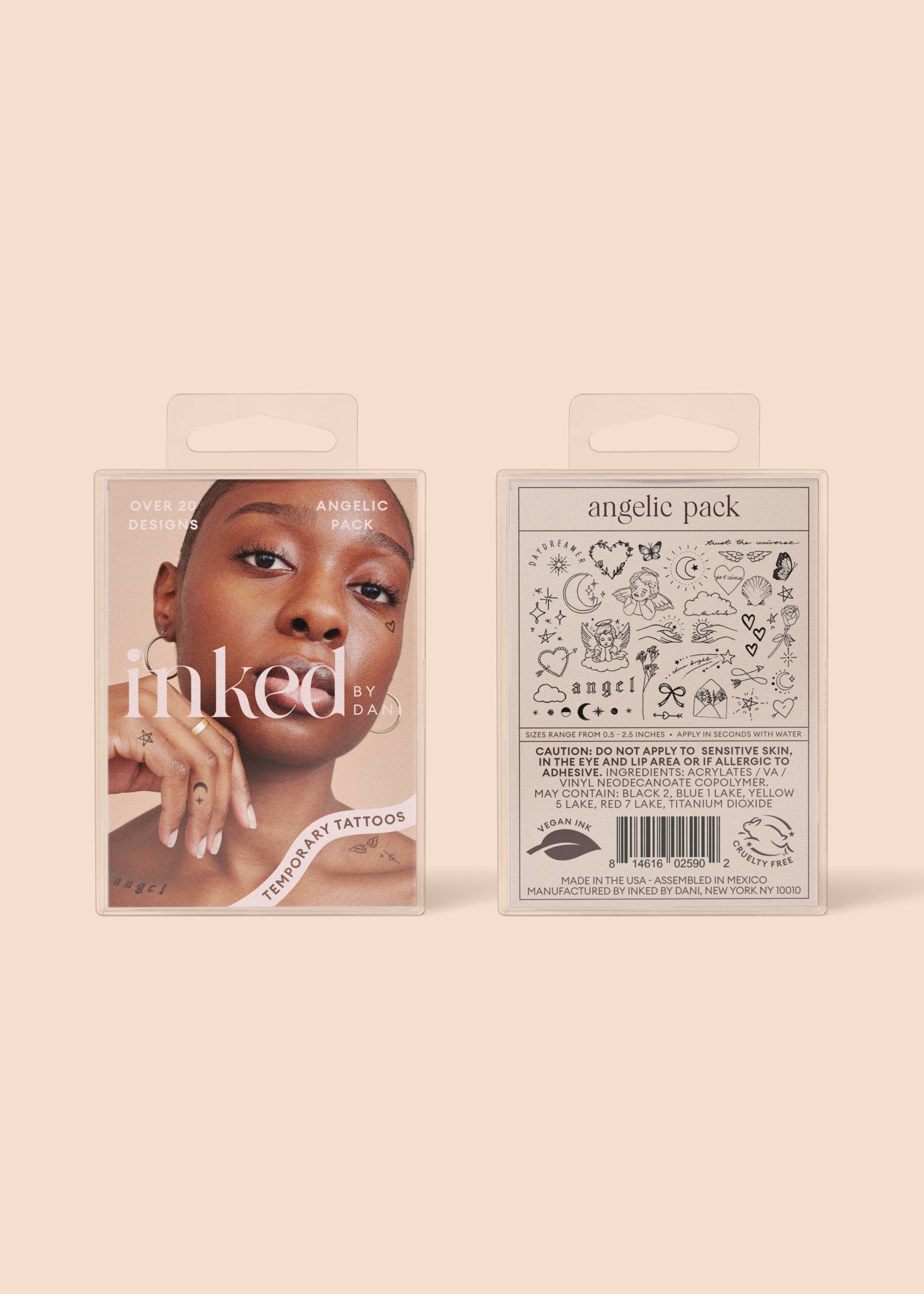 Angelic Temporary Tattoo Pack