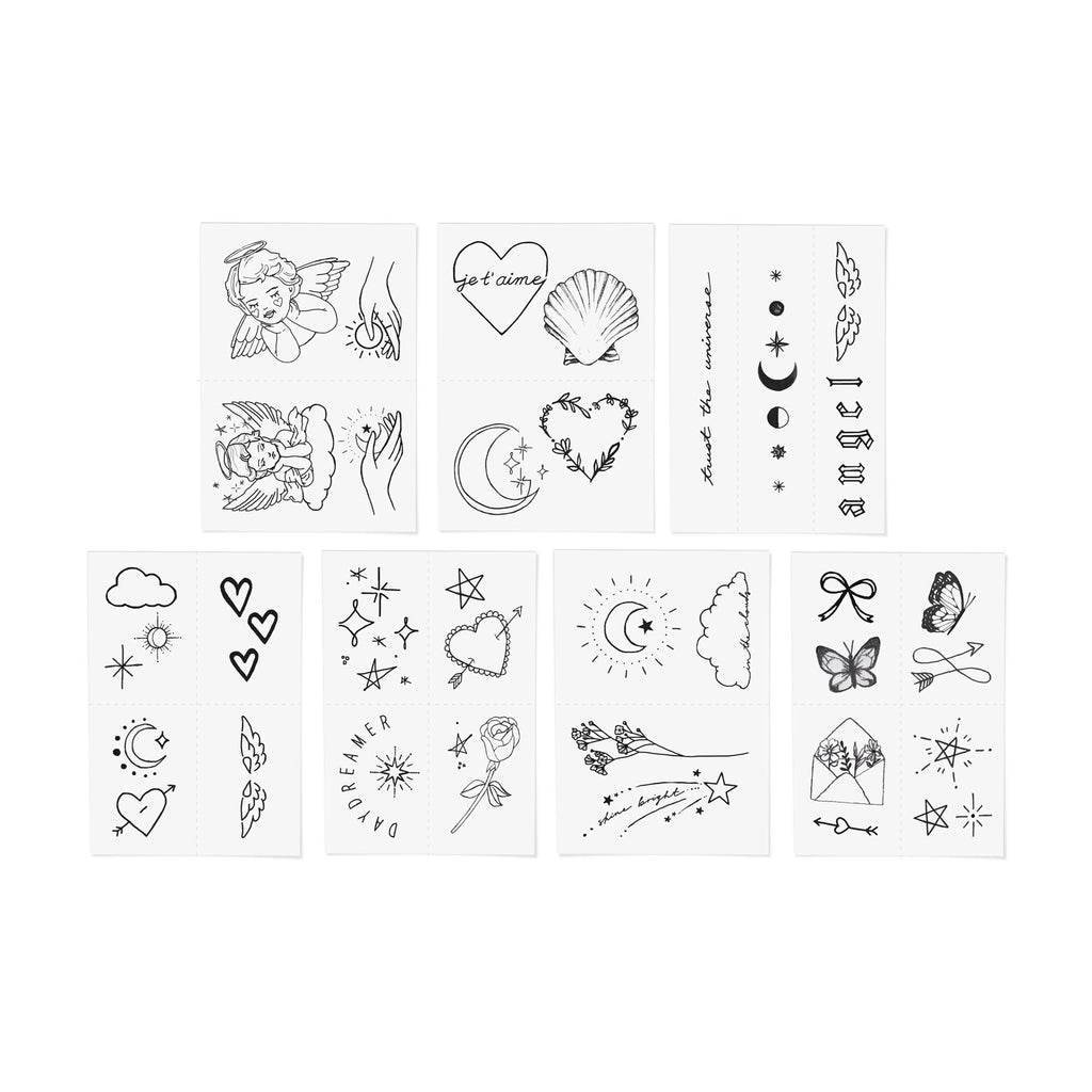 Angelic Temporary Tattoo Pack