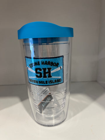 Tervis Stone Harbor Oars 16 ounce Tumbler with lid