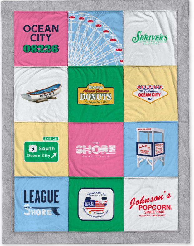 Ocean City Blanket 2026 **coming soon** PRESALE (Scheduled to arrive mid June)