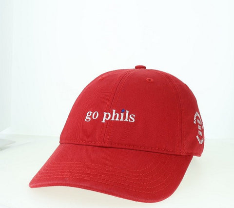 Kids Red go phils Hat (Avalon and Stone Harbor on side)