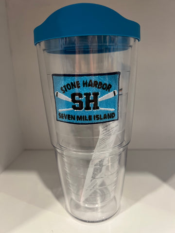 Tervis Stone Harbor Oars 24 ounce Tumbler with lid