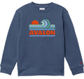 Kids Avalon Wave Sweatshirt - Indigo appliqué