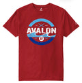 Mens Avalon Afterglow Tee - Vintage Red