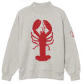 Womens Lobster Diana Mock (Stone Harbor & Avalon on sleeve) - Steel Grey
