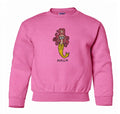 Kids Avalon Mermaid Crew - Safety Pink