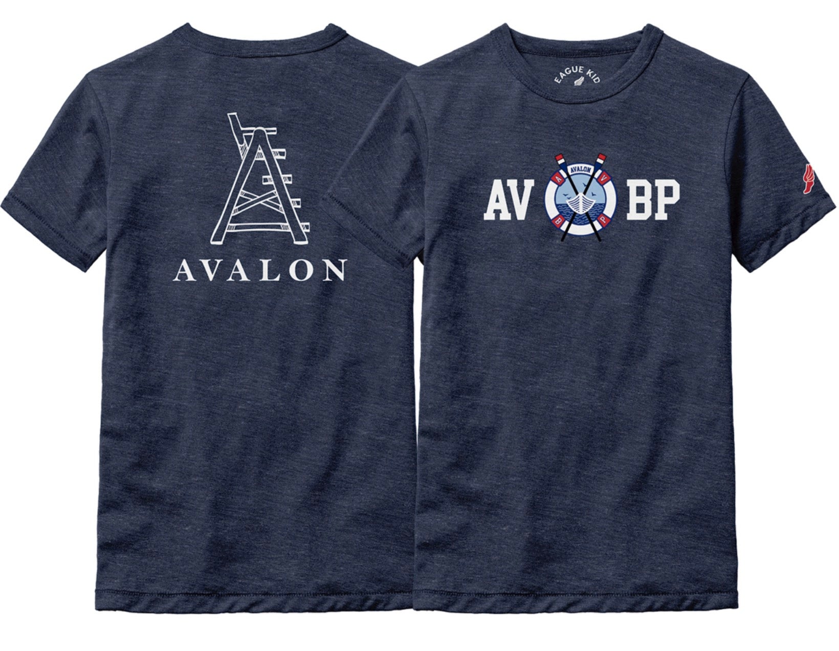 Kids Avalon Victory Falls AVBP Tee - Heather Navy