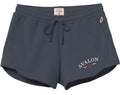 Womens Avalon Reverse Fleece Lobster Shorts - Spring Navy