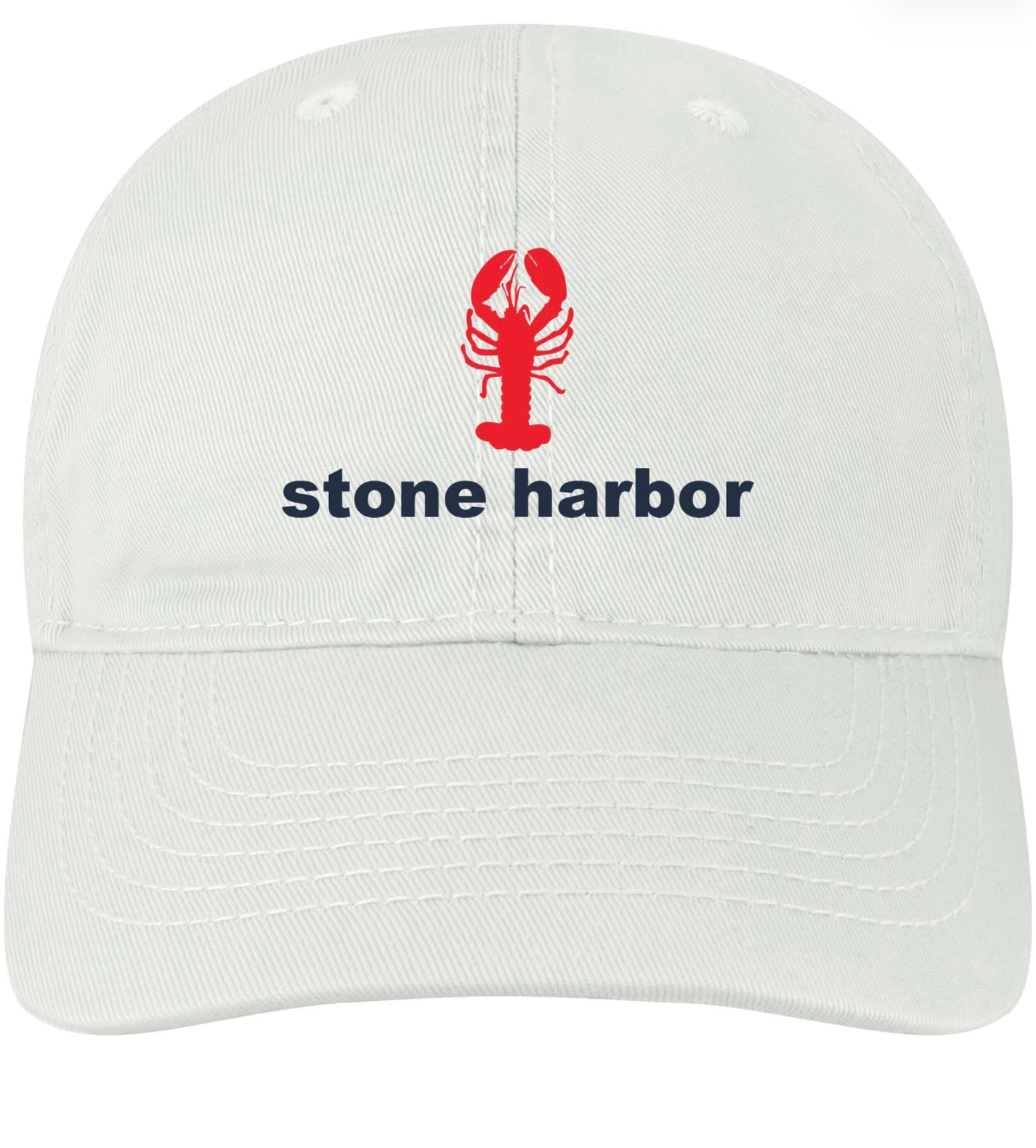 Toddler Stone Harbor Lobster White EZT Hat