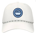 Sunday Funday White Bottle Cap Ripper Hat w/rope