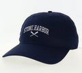 Stone Harbor Cool Fit Hat Navy with crossed oars