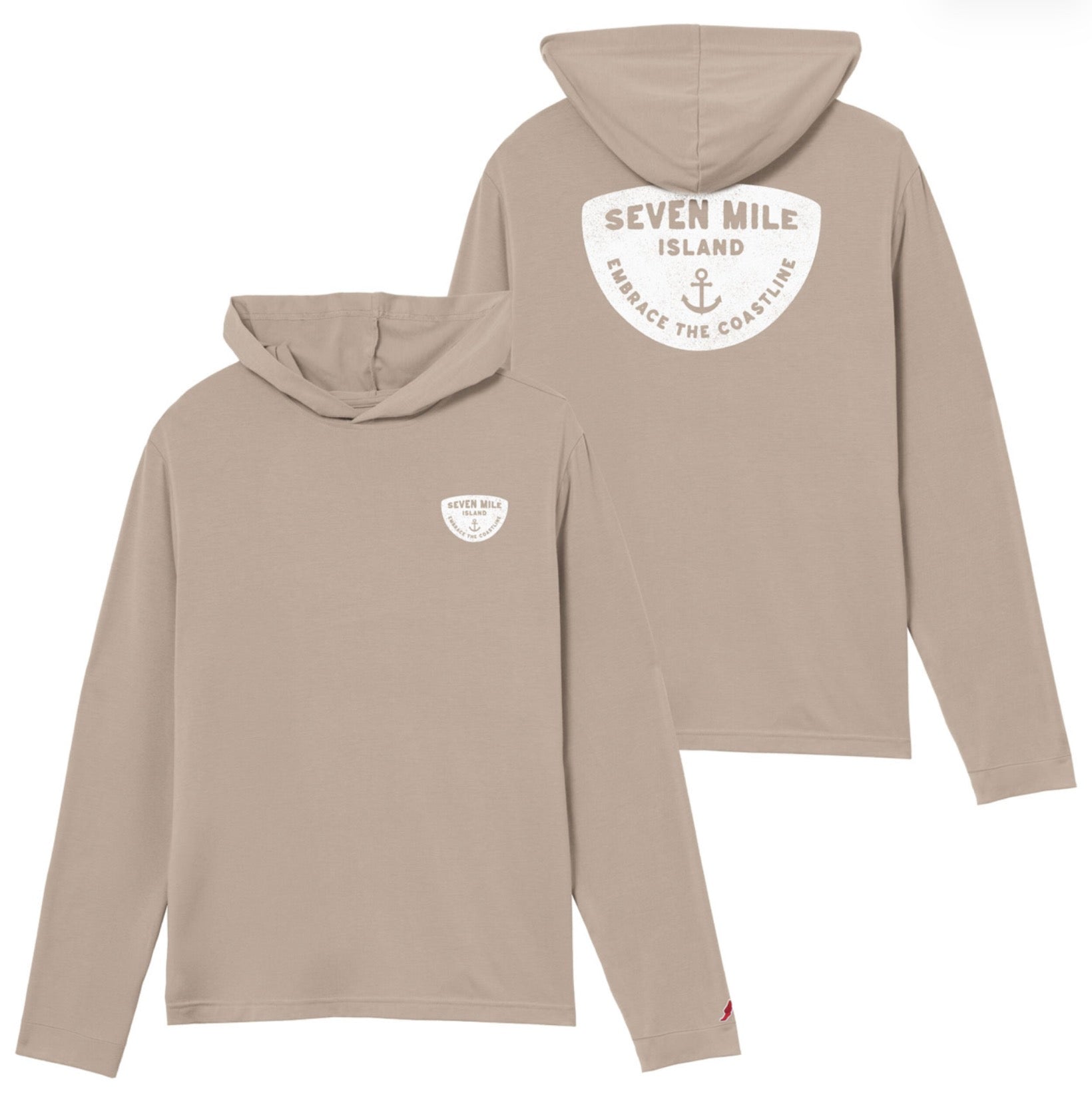 Unisex Seven Mile Island Tri-Flex Hood - Pebble