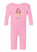Avalon Infant Long Romper Mermaid Pink