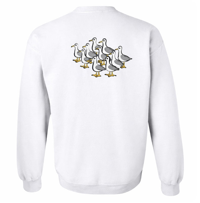 Kids Stone Harbor Seagull Crew - White