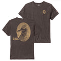 Mens Seven Mile Island Salty Gull Tee - Heather True Brown