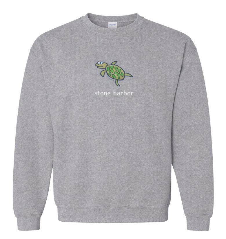 Kids Stone Harbor Turtle Crew - Sport Grey