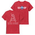 Mens SHBP Tee - Heather True Red