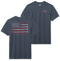 Mens Seven Mile Island Flag Tee - Spring Navy