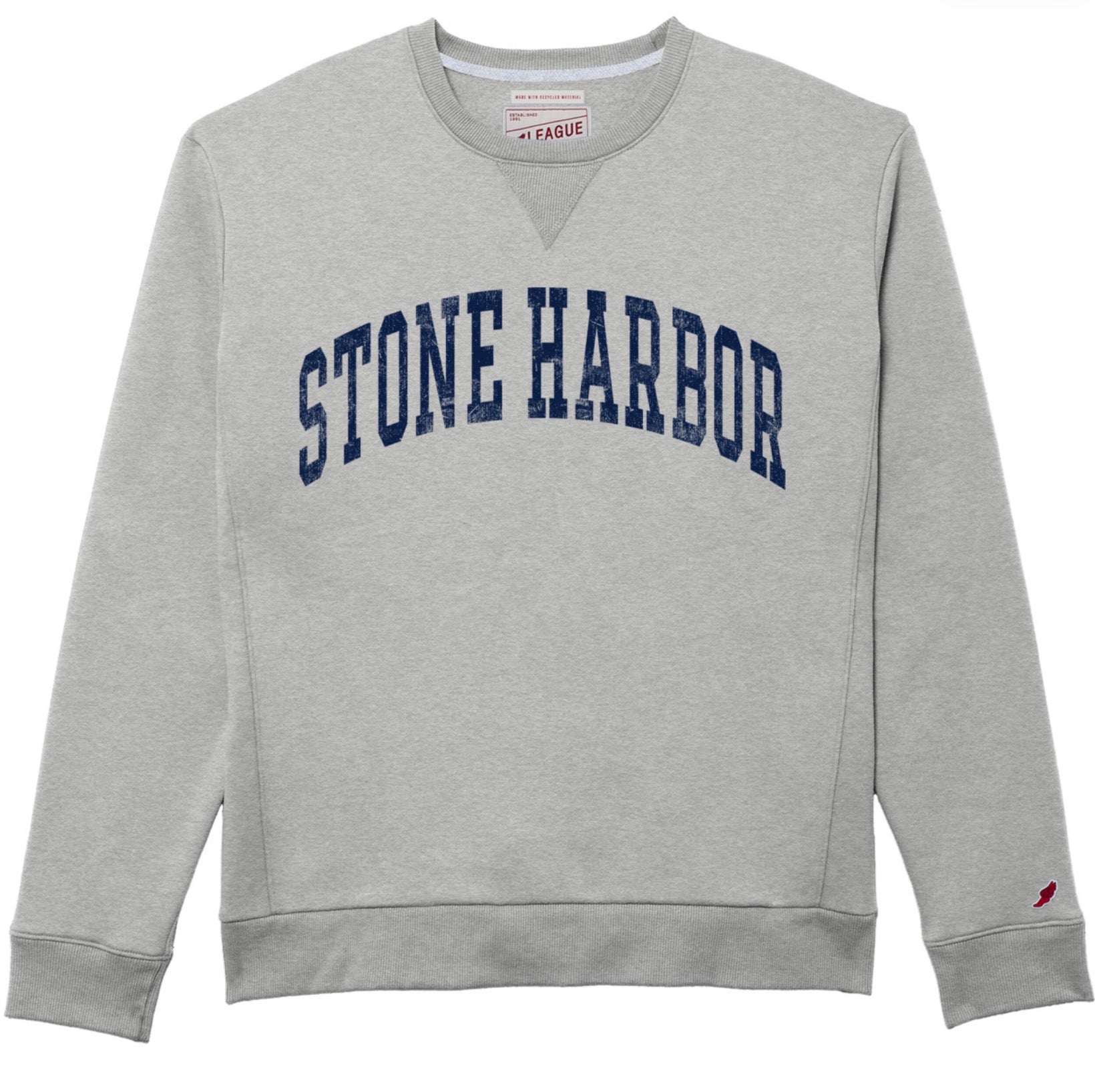 Mens Stone Harbor Swifty Sweatshirt - Vintage Grey