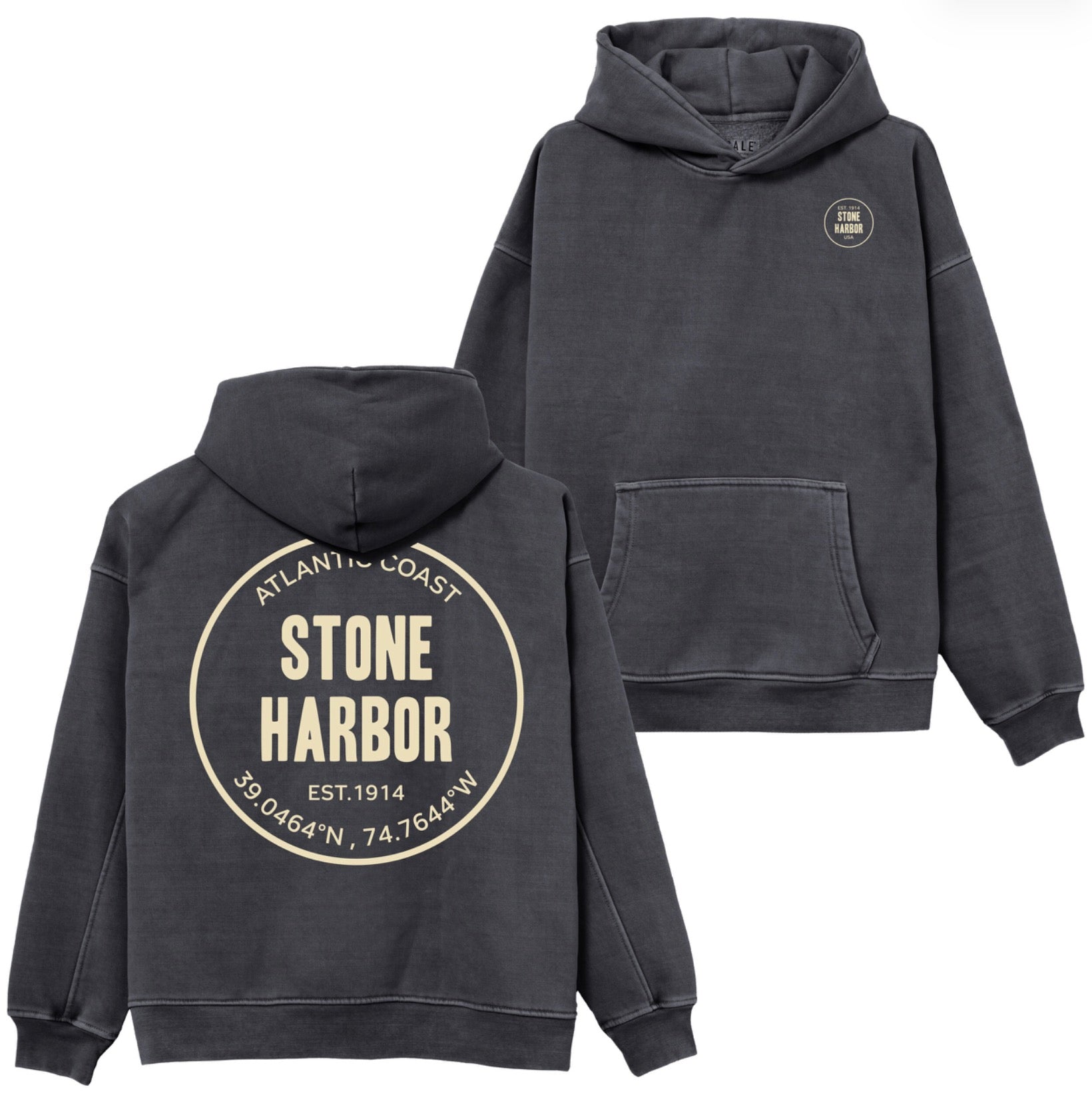 Mens Stone Harbor Full Circle LC Hood - Navy