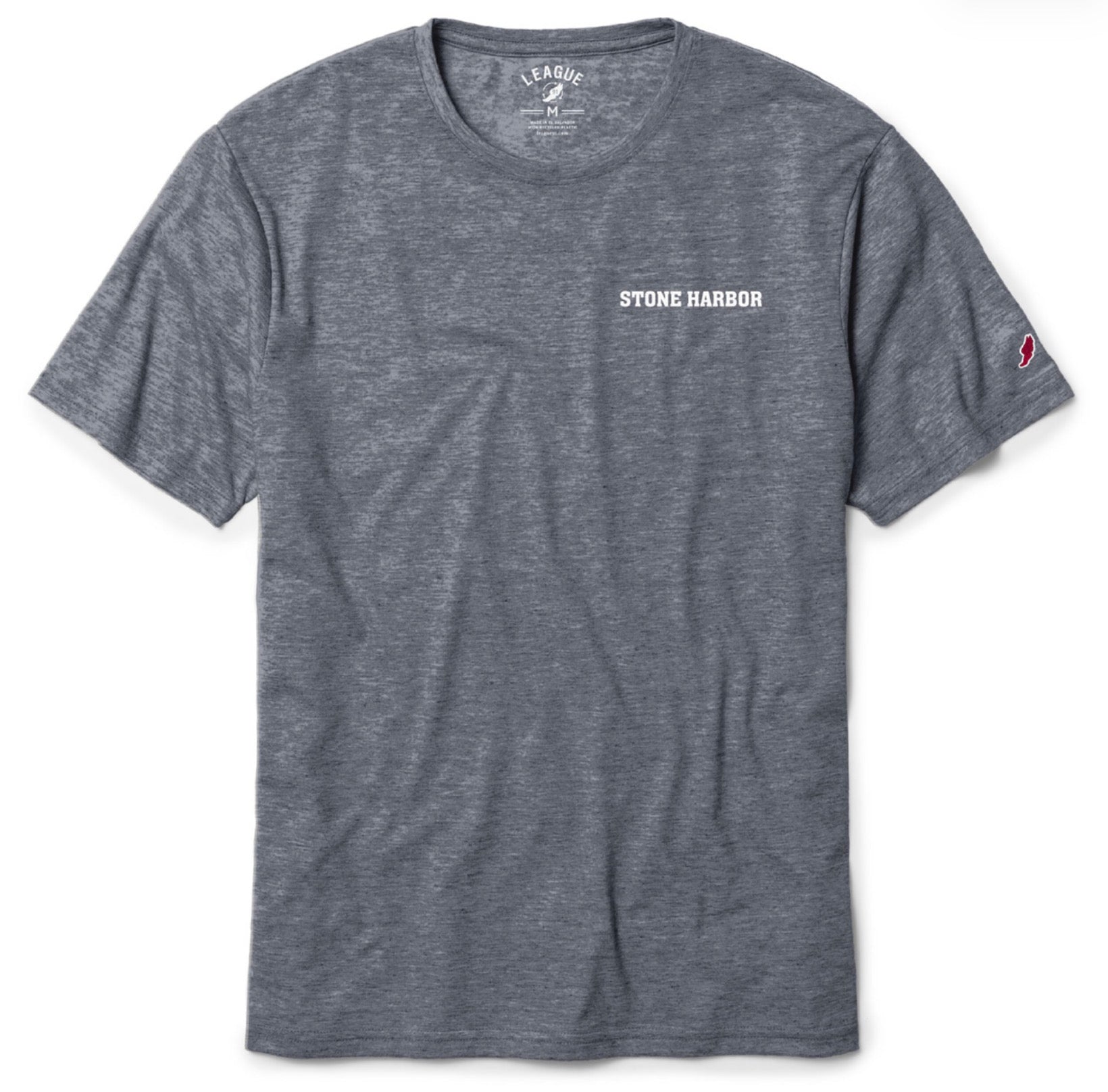 Mens Stone Harbor Reclaim Simple Tee - Fall Navy