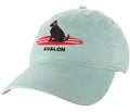 Avalon Surfing Dog TTA Hat Aloe