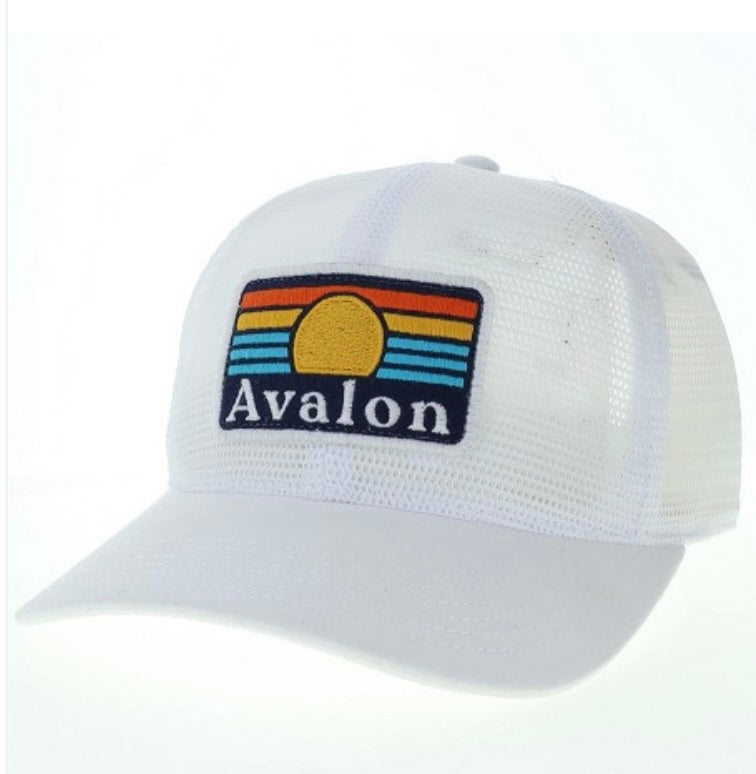 Avalon Sunset Patch White The Meshy