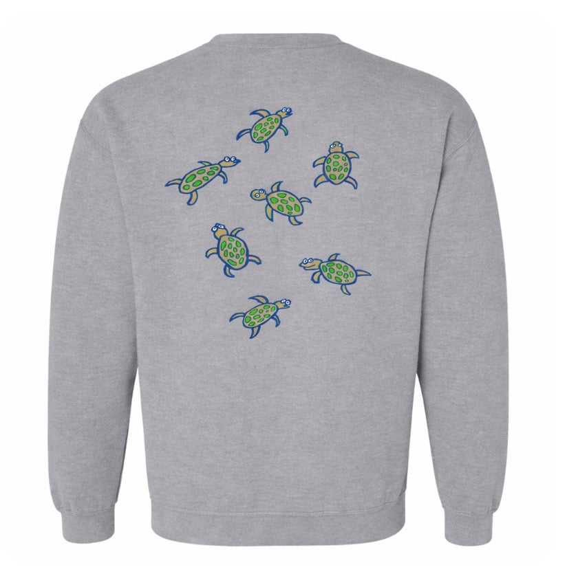 Kids Stone Harbor Turtle Crew - Sport Grey