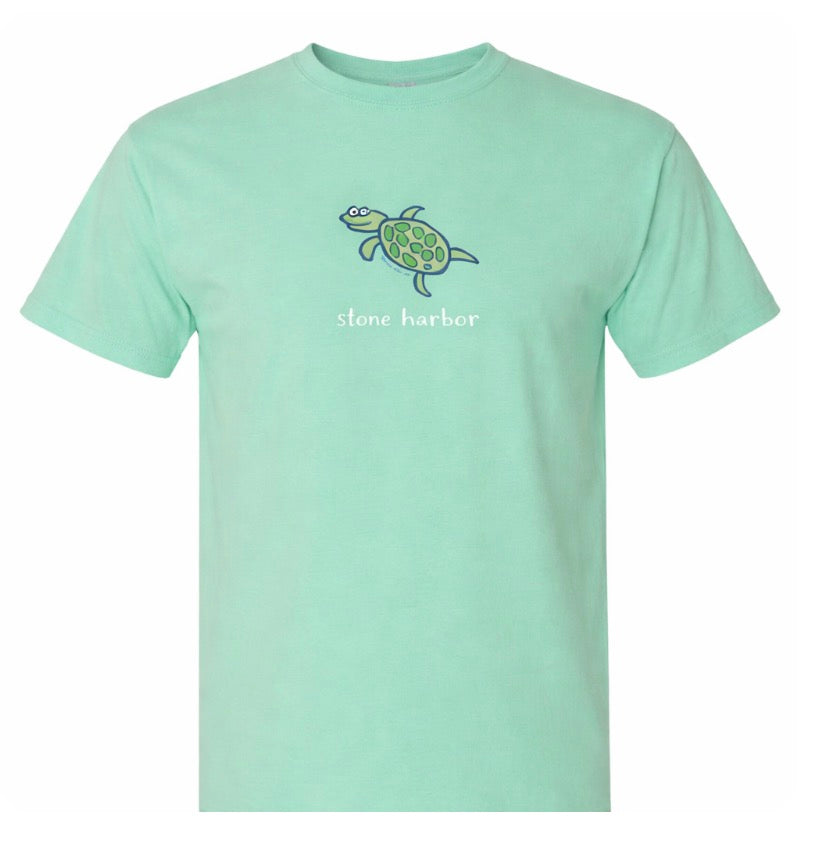 Stone Harbor Kids Turtle Tee Island Reef (design on back too)