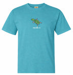 Avalon Kids Turtle Tee Lagoon (design on back too)