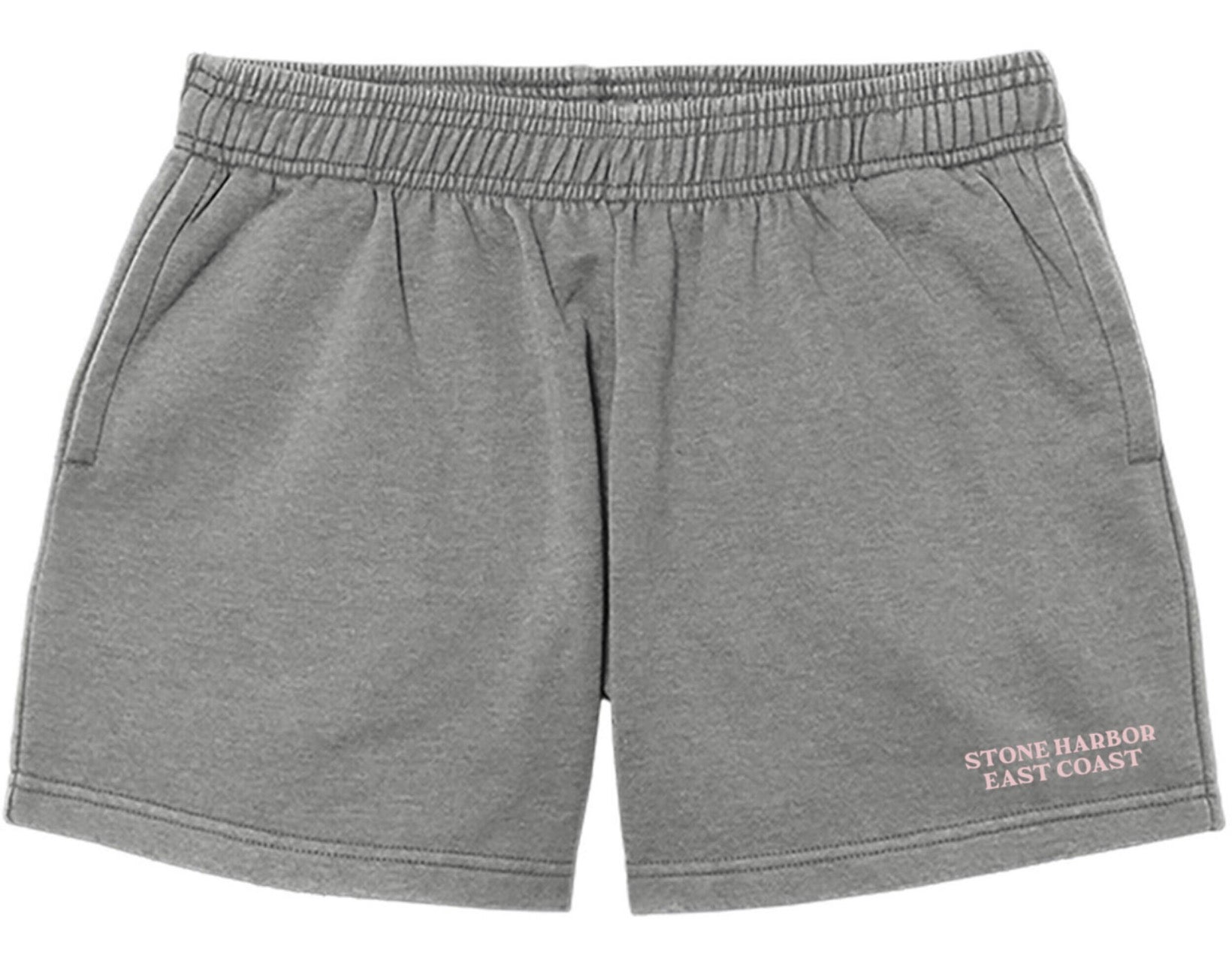 Womens Stone Harbor East Coast Shorts - Heather Smoked Pearl