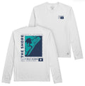 Mens Seven Mile Island Main Sail Long Tee - Shell White