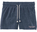 Womens Stone Harbor Bonfire Shorts - Washed Denim