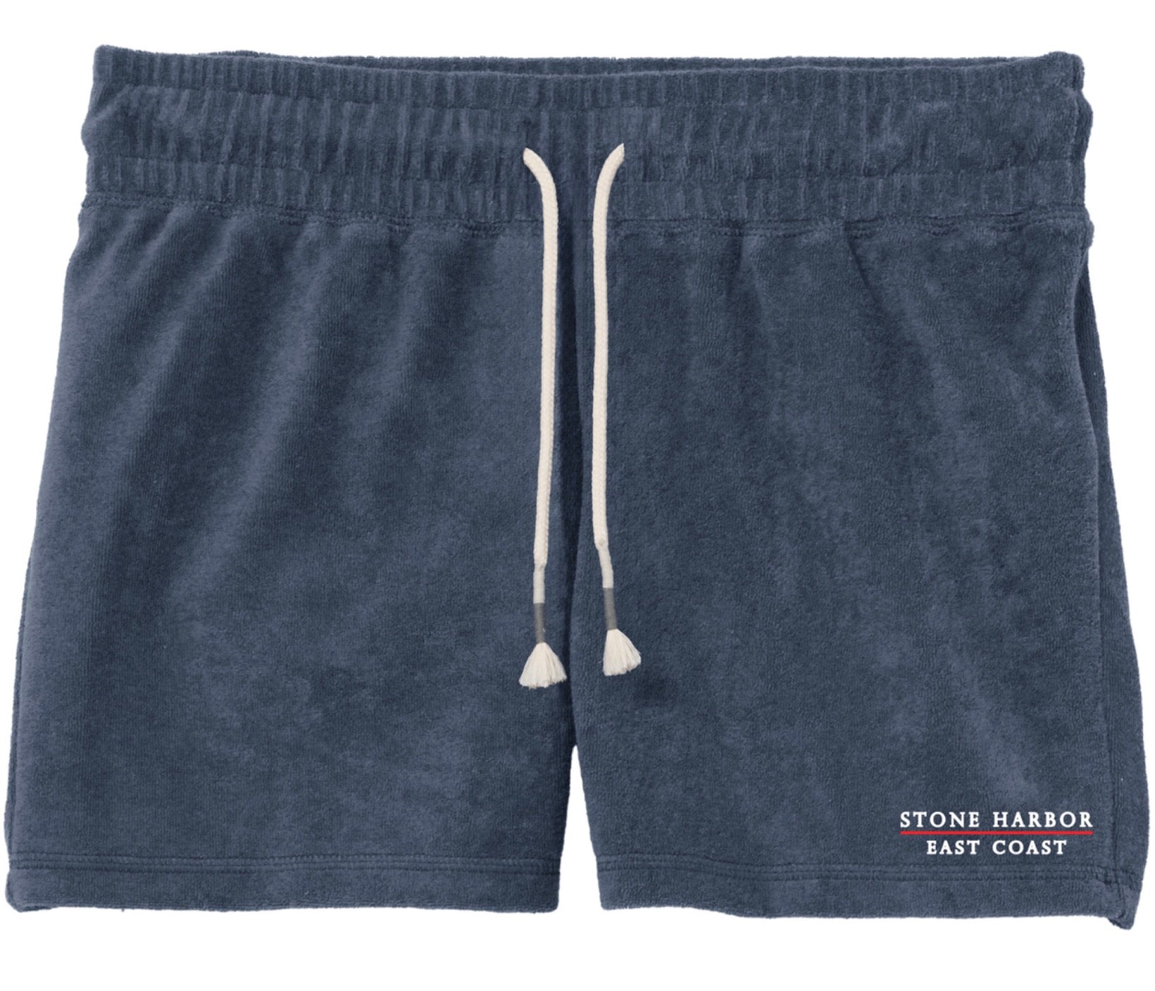 Womens Stone Harbor Bonfire Shorts - Washed Denim
